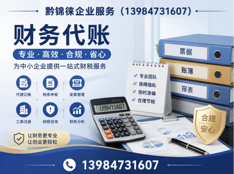 花溪区财务代账展示图